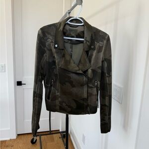 Anthropologie Camouflage Utility Jacket: Marrakech Brand.
